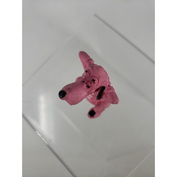 Walt Disney Productions Goofy Pink Rubber Figure 1960s Rare Uncommon Vintage - Picture 10 of 16